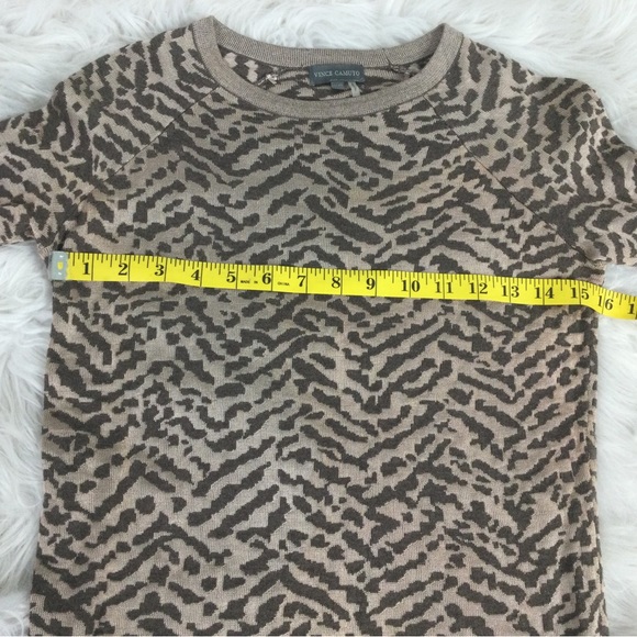 Vince Camuto Animal Print Sweater - Picture 7 of 7